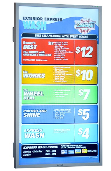 Skyvue Commercial Display
