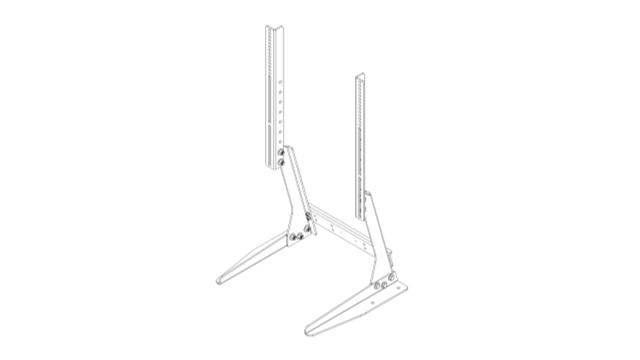 outdoor tv accessories table stand